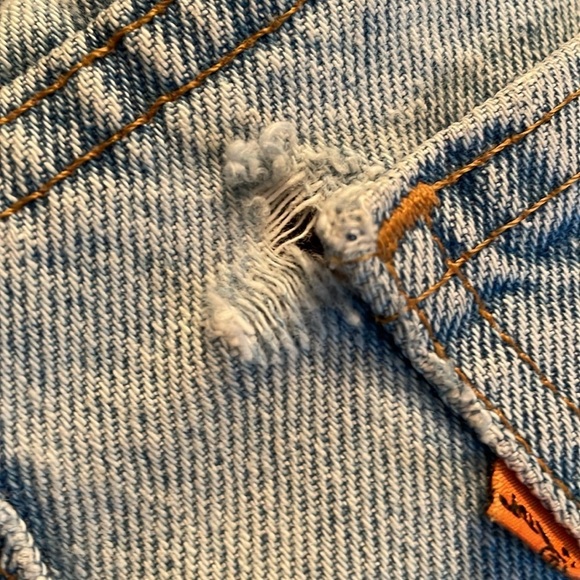 Levi's 619 orange tab vintage 1990s jeans size 27 - Picture 9 of 16